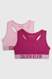 Комплект из 2 бюстгальтеров Intense Power для девочек Calvin Klein, розовый