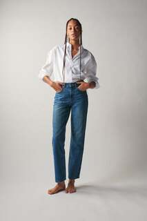 Прямые джинсы в стиле 90-х Own, синий