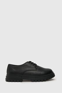 Черные туфли-ковшики Schuh, черный
