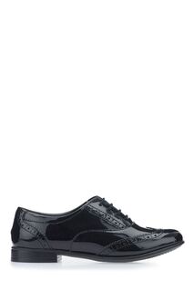 Start-Rite Matilda F&amp;G черные кожаные школьные туфли на шнуровке Start Rite, черный