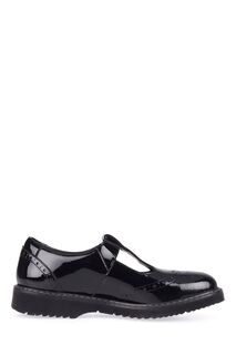 Черные школьные туфли Start-Rite Imagine с Т-образным ремешком стандартного кроя Start Rite, черный