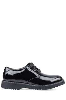 Черные школьные туфли Start-Rite Impact на шнуровке из лакированной кожи Start Rite, черный