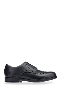 Черные элегантные лакированные школьные туфли-броги Start-Rite Pri Start Rite, черный