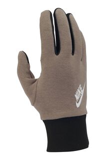 Флисовые перчатки Nike, коричневый
