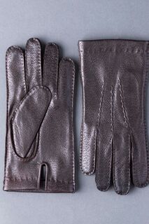 Кожаные перчатки Фила Lakeland Leather, коричневый