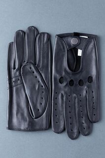 Lakeland Monza Черные кожаные спортивные перчатки Lakeland Leather, черный