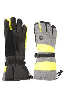 Мужские лыжные перчатки Summit Extreme Mountain Warehouse, желтый