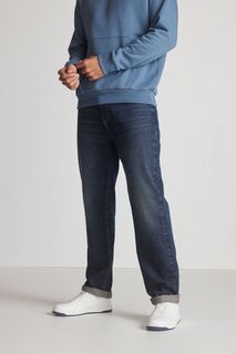 Элегантные эластичные джинсы Next, синий