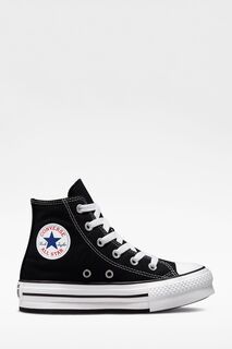 Детские кроссовки Eva Lift с высоким верхом Converse, черный