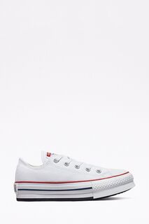 Молодежные кроссовки Eva Lift Chuck Ox Converse, белый