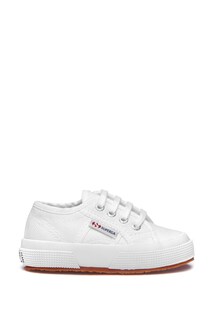 Белые кроссовки на шнуровке Junior 2750 Cotu Classic Superga, белый