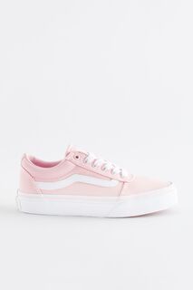 Молодежные кроссовки Pink Ward Vans, розовый