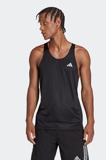 Рубашка без рукавов Performance Own the Run adidas, черный