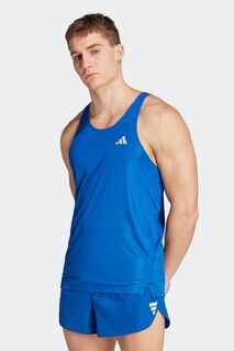 Рубашка без рукавов Performance Own the Run adidas, синий