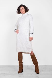 Трикотажное платье-свитер Lagon Brakeburn, серый