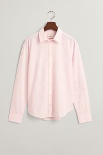 Рубашка Gant из поплина в полоску GANT, розовый