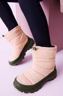 Водонепроницаемые и утепленные зимние ботинки на подкладке из искусственного меха Next, розовый