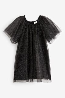 Бальное платье из тюля Next, черный
