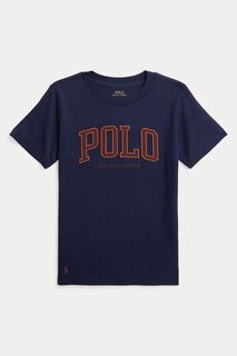Футболка для мальчика с логотипом Polo Ralph Lauren, синий