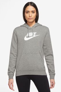 Флисовая толстовка Club с логотипом Nike, серый