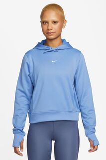 Пуловер Therma FIT One с капюшоном Nike, синий