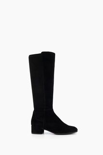 Элегантные черные эластичные ботинки Tayla Dune London, черный