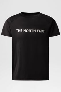 Футболка Never Stop с короткими рукавами для мальчиков The North Face, черный