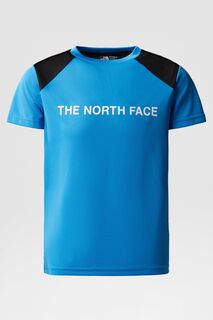 Футболка Never Stop с короткими рукавами для мальчиков The North Face, синий