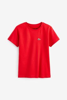 Красная детская футболка Core Performance Lacoste, красный