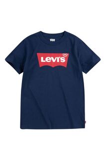 Детская футболка с рукавами летучая мышь Levi&apos;s, синий Levis