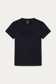 Черная детская футболка Лондон Hackett, черный