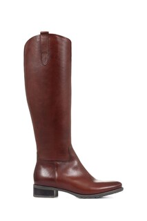 Женские коричневые кожаные ботинки Cinzia Jones Bootmaker, коричневый