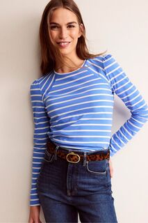 Полосатая футболка Arabella Boden, синий