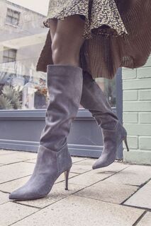 Туфли до колена Natural Luz Ботильоны и ботинки Jones Bootmaker, серый