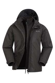 Мужская непромокаемая куртка Fell 3-в-1 Mountain Warehouse, черный