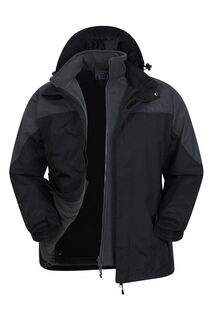 Штормовая водонепроницаемая куртка 3 в 1 Mountain Warehouse, серый