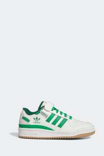 Белые детские туфли adidas Originals Forum с вырезом ниже щиколотки adidas originals, белый