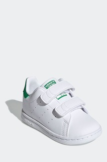 Зелено-белые кроссовки adidas Originals Stan Smith adidas originals, белый