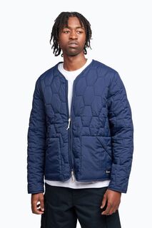 Синяя дутая куртка Penfield, синий