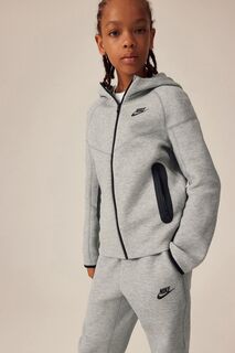 Толстовка из технического флиса на молнии Nike, серый
