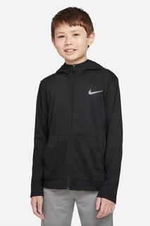 Тренировочная толстовка Dri-FIT на молнии Nike Nike, черный