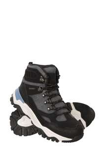 Женские водонепроницаемые походные туфли из переработанного материала Mountain Warehouse, черный