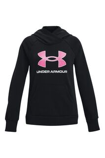 Черная толстовка Rival Fle Youth Under Armour, черный