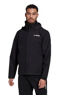 Двухслойная куртка-дождевик Performance Terrex Multi Rain RDY Adidas, черный