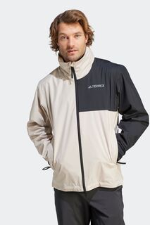 Двухслойная куртка-дождевик adidas Performance Terrex Multi Rain Pink RDY Adidas, розовый