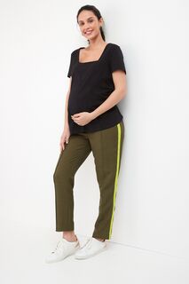 Спортивные брюки для беременных с эластичным поясом Next, зеленый