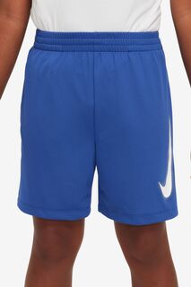 Тренировочные шорты Dri-FIT Multi+ с графикой Nike, синий