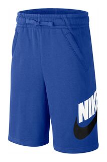 Клубные флисовые шорты Nike, синий
