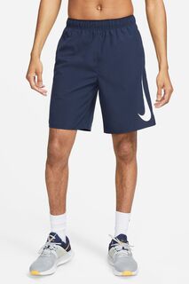 Беговые шорты без подкладки Dri-FIT Challenger 9 дюймов Nike, синий