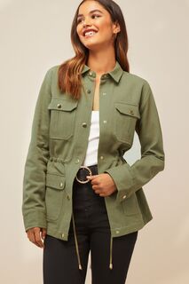 Куртка в практичном стиле Friends Like These, зеленый